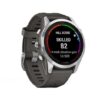 SMARTWATCH GARMIN GPS FENIX 7S PRO SOLAR SILVER-GR - Imagen 3